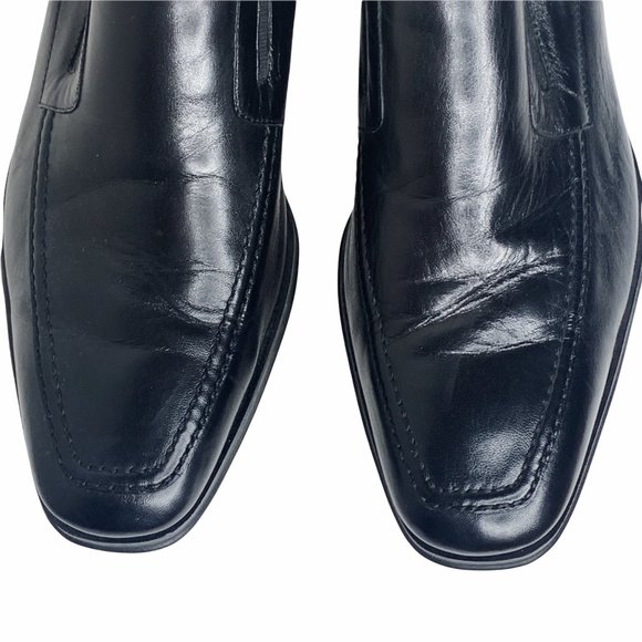 Bruno Magli Raging Italian Leather Loafer Slip On Shoes Elastic Size 8.5 main image 10